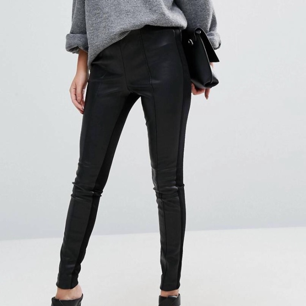 Faux Leather Leggings NWOT